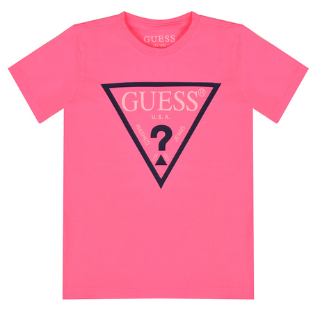 T-shirt Dziecięcy GUESS H1GJ28 K5M20 Różowy 