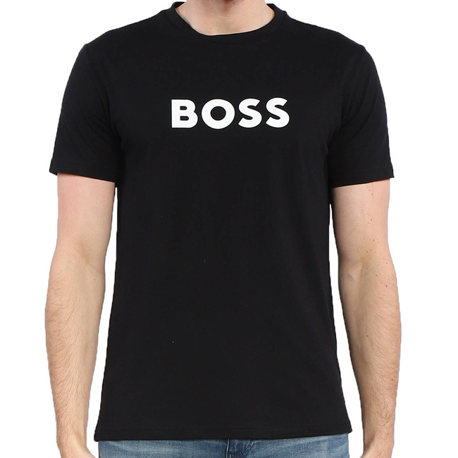 T-shirt Meski HUGO BOSS 50491706 Czarny 