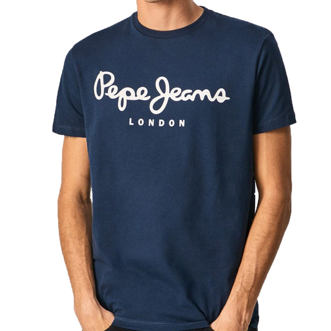 T-shirt Męski PEPE JEANS Future PM508210 Granatowy