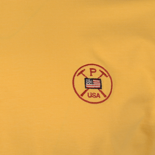 T-shirt Męski U.S. POLO ASSN. US16467 Żółty