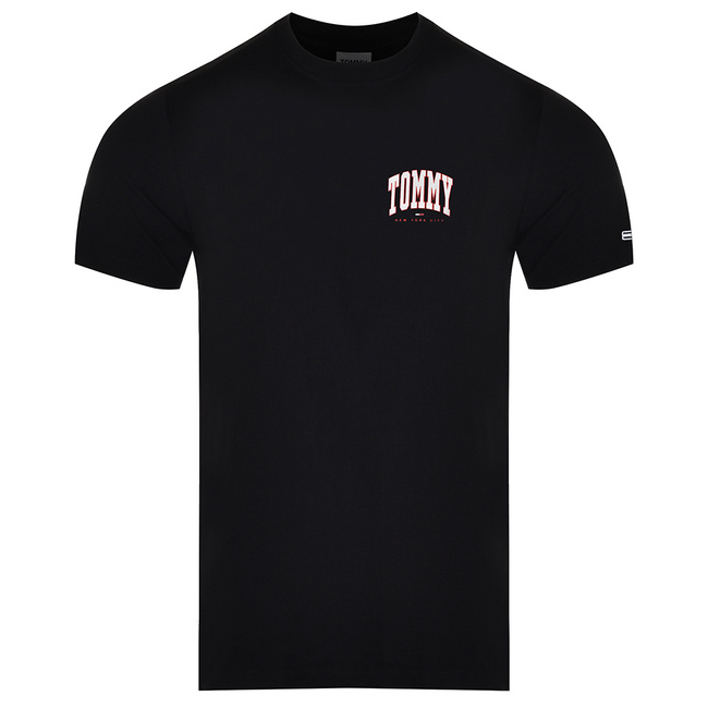 T-shirt TOMMY JEANS Logo DM0DM13250 Czarny -35%