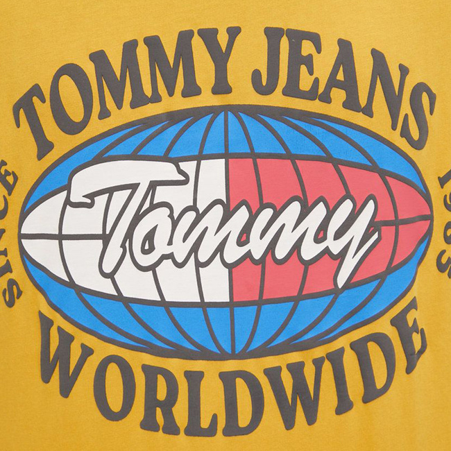 T-shirt Tommy Jeans Żółty DM0DM12861.PPYY 