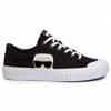 Buty KARL LAGERFELD KL60210 Black Canvas 