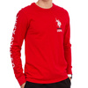 Longsleeve Męski U.S. POLO ASSN. 11C022 Czerwony