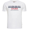 Napapijri T-Shirt meski NP000IX3 Bialy -40%