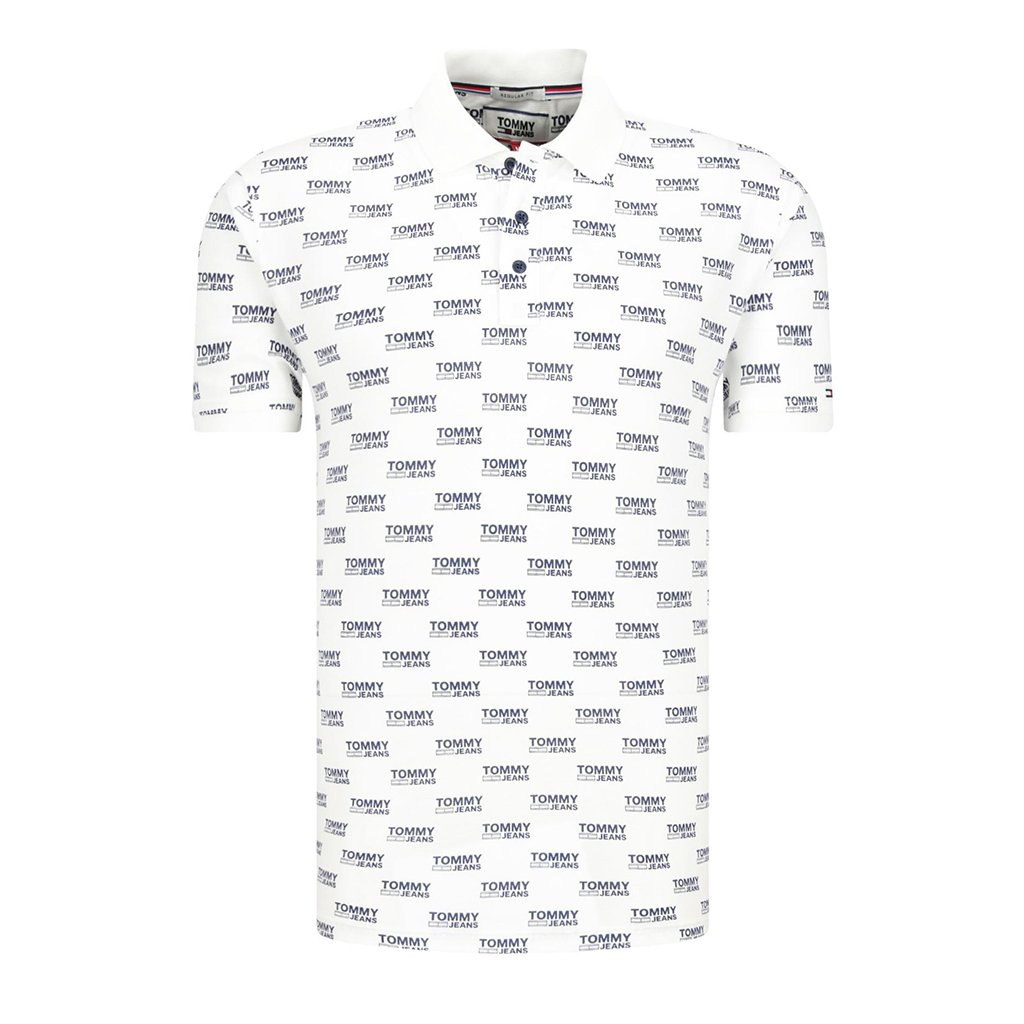 Polo TOMMY JEANS TJM ALL OVER LOGO DM0DM06028