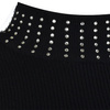 Sukienka czarna GUESS Colorblock N1YIA7 K8HM0
