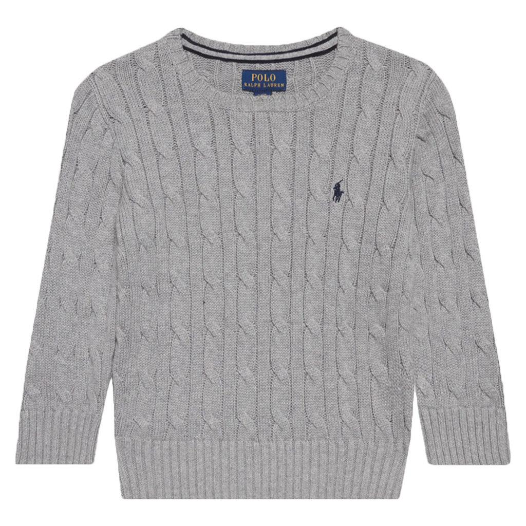 Sweter POLO RALPH LAUREN 323702674041 Szary