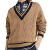 Sweter TOMMY HILFIGER MW0MW31012 Brązowy