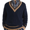 Sweter TOMMY HILFIGER MW0MW31012 Granatowy