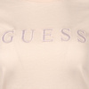 T-Shirt Damski GUESS Logo WY1YI0Q R8G00 Ecru