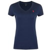 T-shirt Damski U.S. POLO ASSN. V Neck  Granatowy