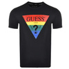 T-shirt Męski GUESS Logo M0BI99 J1300 Czarny 