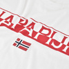 T-shirt NAPAPIJRI Logo  NP0A4GDQ Biały