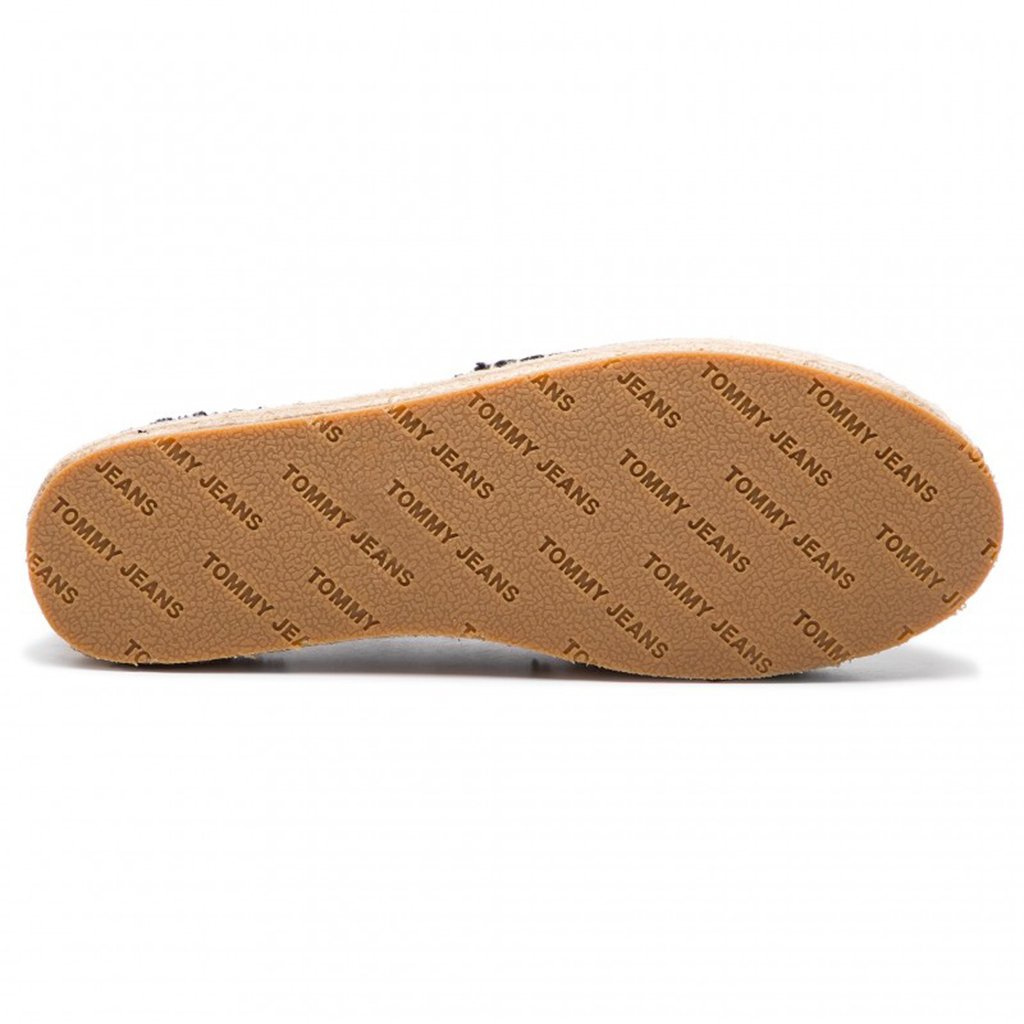 TOMMY JEANS ESPADRYLE BUTY KNIT TOMMY JEANS ESPADRILLE EN0EN00572 BLACK 990