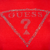 Top T-shirt GUESS Logo W1YQ33 K9Z21 Czerwony